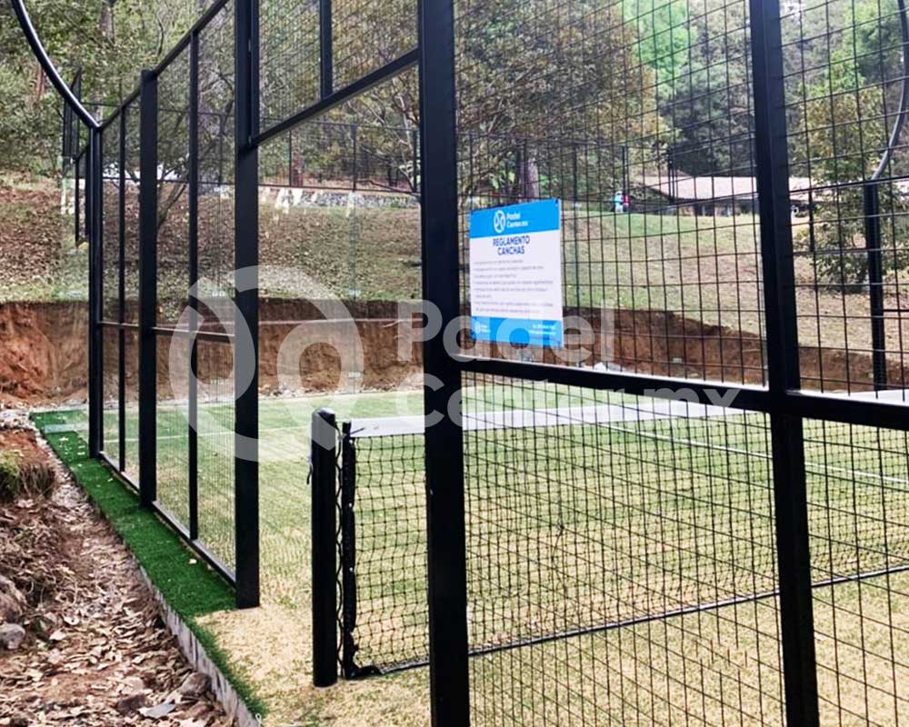 construccion cancha padel en mexico