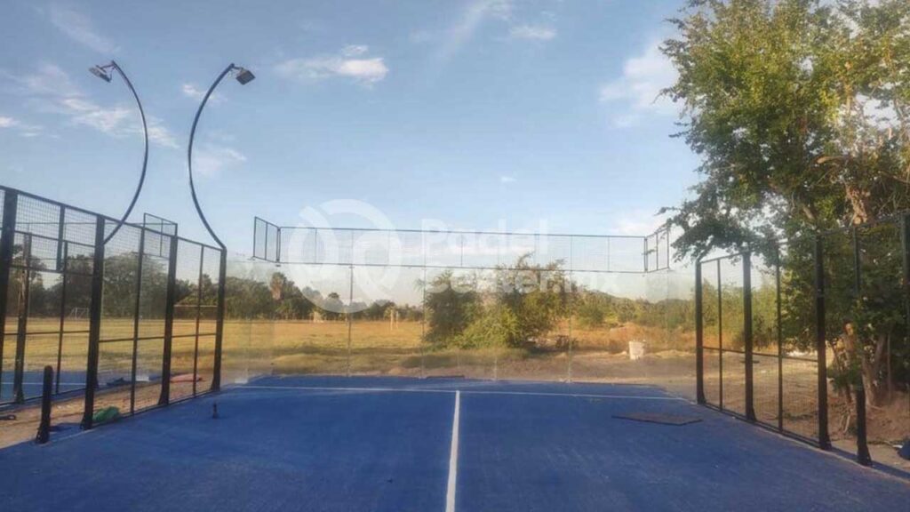 Avances 1 Cancha de Padel SemiPanoramicas Santiago de Querétaro Querétaro  Tie-Break Padel - Construcción de Canchas de Padel en Todo Mexico