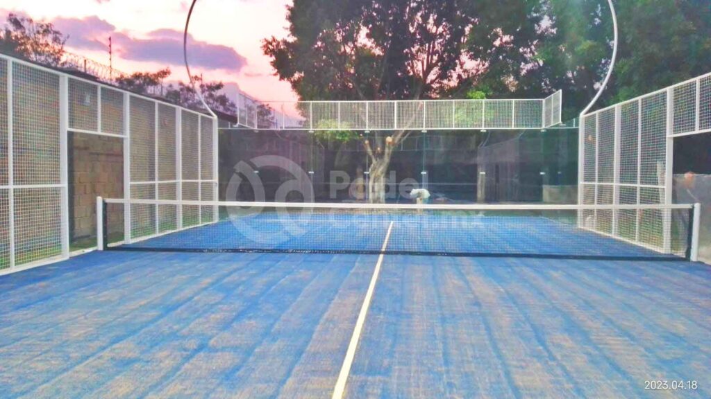 Avances 1 Cancha de Padel SemiPanoramicas Santiago de Querétaro Querétaro  Tie-Break Padel - Construcción de Canchas de Padel en Todo Mexico