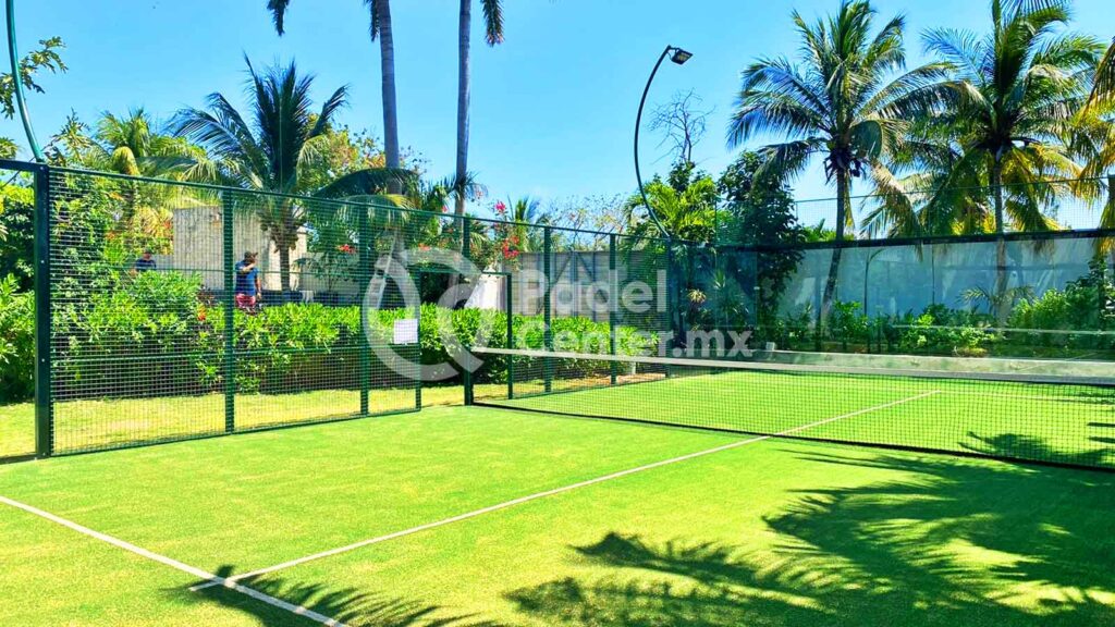 CANCHA DE PADEL AMBIENTE MARINO EN CANCUN QUINTANA ROO