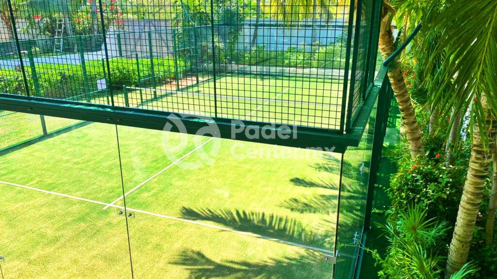 CANCHA DE PADEL AMBIENTE MARINO EN CANCUN QUINTANA ROO