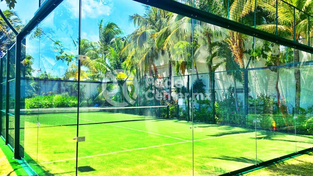 CANCHA DE PADEL AMBIENTE MARINO EN CANCUN QUINTANA ROO